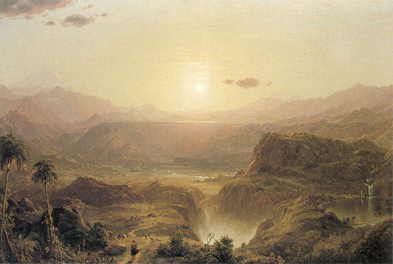 Frederic Edwin Church The Andes of Ecuador